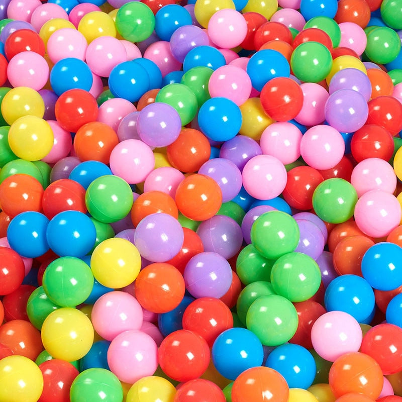 Colourful Plastic balls