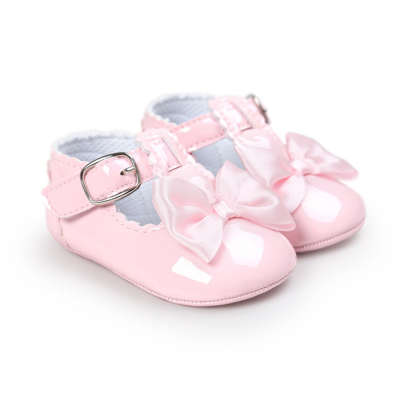 Newborn Baby Girls Buckle First Walkers