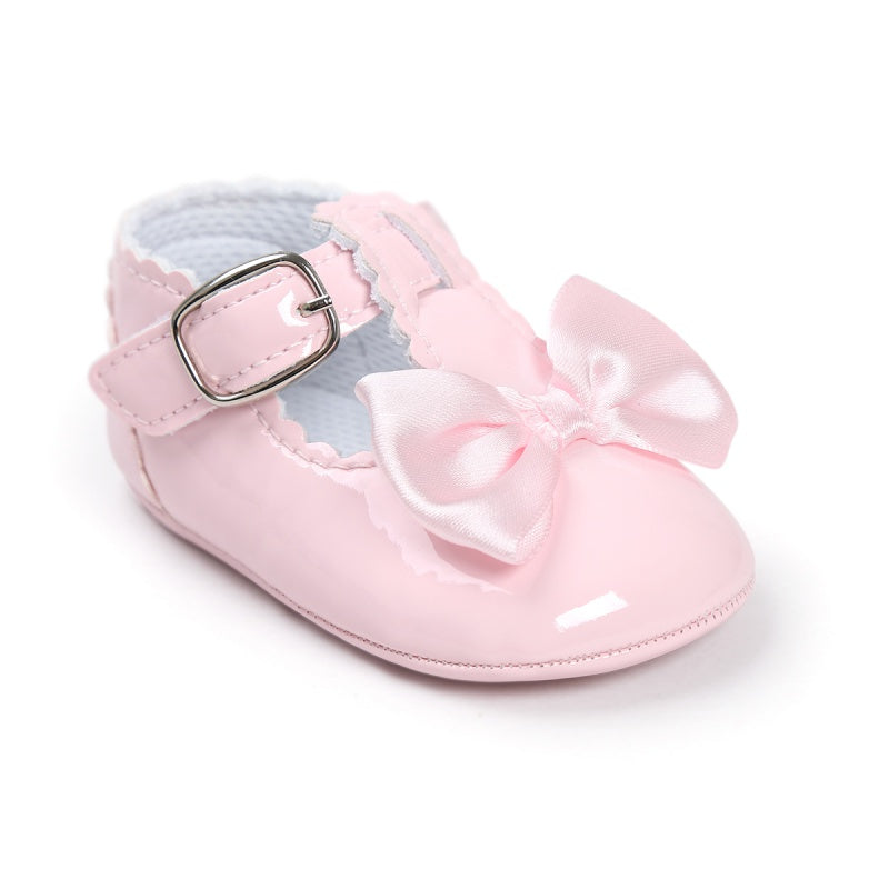 Newborn Baby Girls Buckle First Walkers