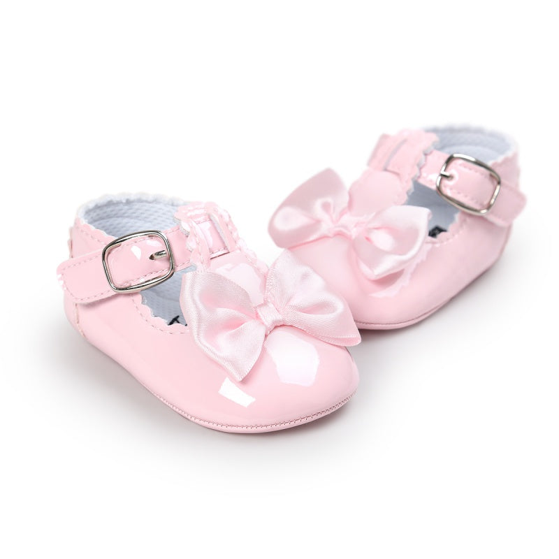 Newborn Baby Girls Buckle First Walkers