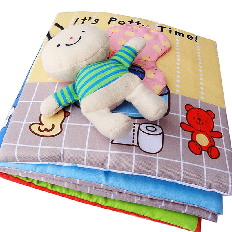 Newborn Early Learning Soft Cloth Book