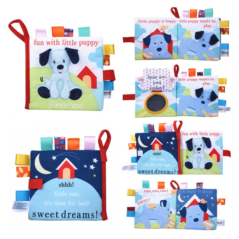 Newborn Early Learning Soft Cloth Book