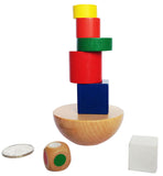 Baby Balance Training Wooden Building Blocks