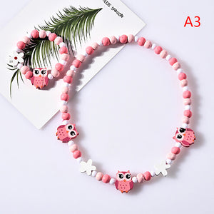 Cute Beaded Wood Jewelry