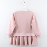 Girl Long-Sleeve Blouse Kids Dress