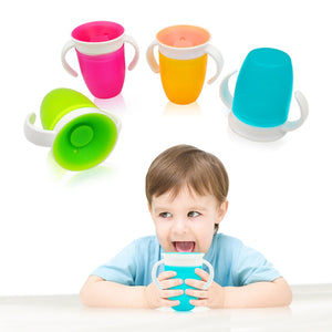 360 Degrees Rotated Baby Learning Drinking Cup