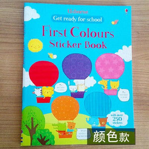 A4 size Children Cartoon Sticker books