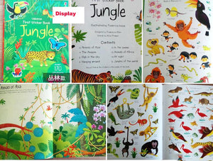 A4 size Children Cartoon Sticker books