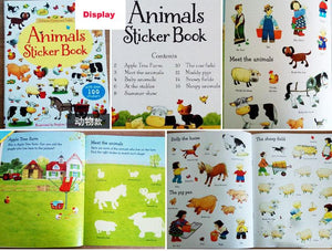 A4 size Children Cartoon Sticker books