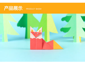 3D Children's fun origami paper-cut book