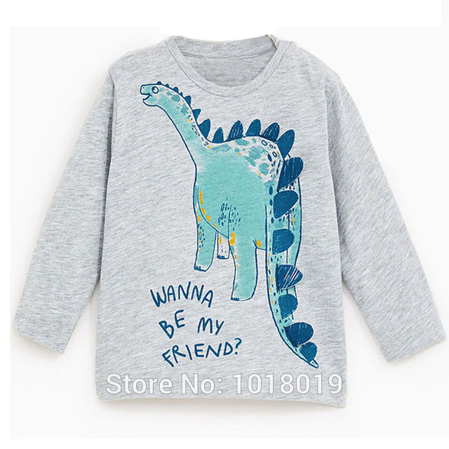 Long Sleeve Cotton T-Shirt