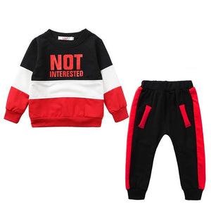 Kids Cotton Cartoon Outfit Suit