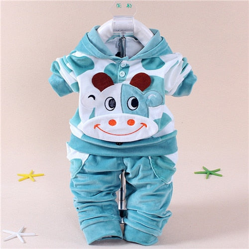 Kids Cotton Cartoon Outfit Suit