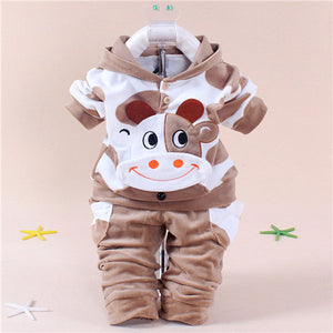 Kids Cotton Cartoon Outfit Suit