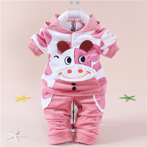 Kids Cotton Cartoon Outfit Suit