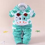 Kids Cotton Cartoon Outfit Suit