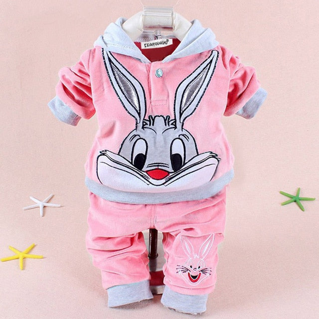 Kids Cotton Cartoon Outfit Suit