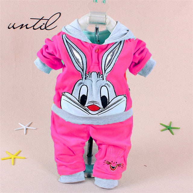 Kids Cotton Cartoon Outfit Suit