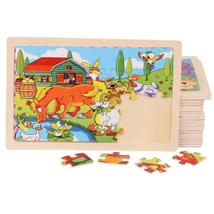 Large Wooden Puzzle Toy