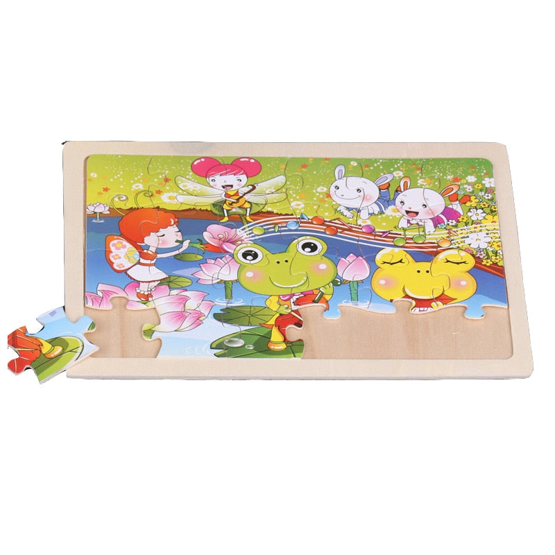 Large Wooden Puzzle Toy