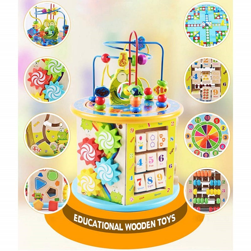 Early Learning Wooden Cognition Puzzle Toy