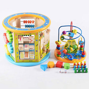 Early Learning Wooden Cognition Puzzle Toy