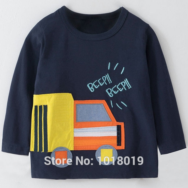 Long Sleeve Cotton T-Shirt