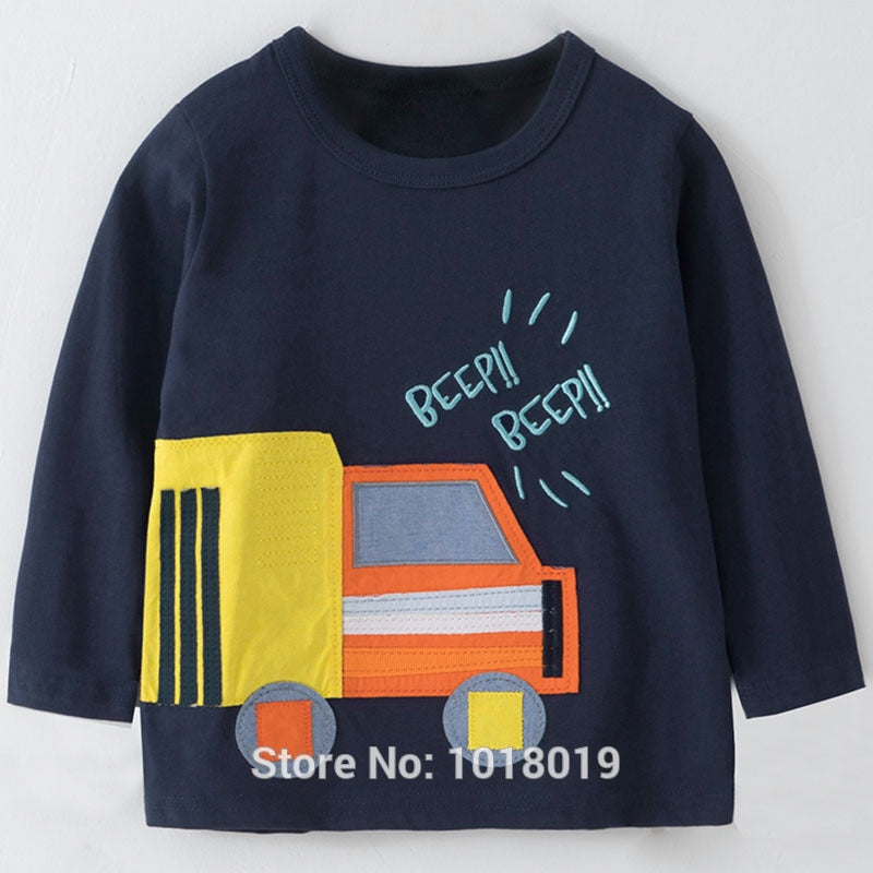 Long Sleeve Cotton T-Shirt
