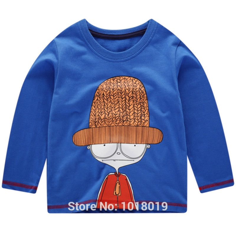 Long Sleeve Cotton T-Shirt
