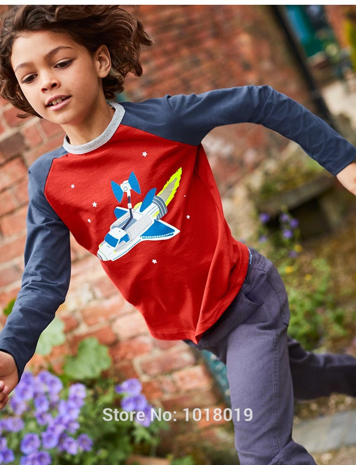 Long Sleeve Cotton T-Shirt