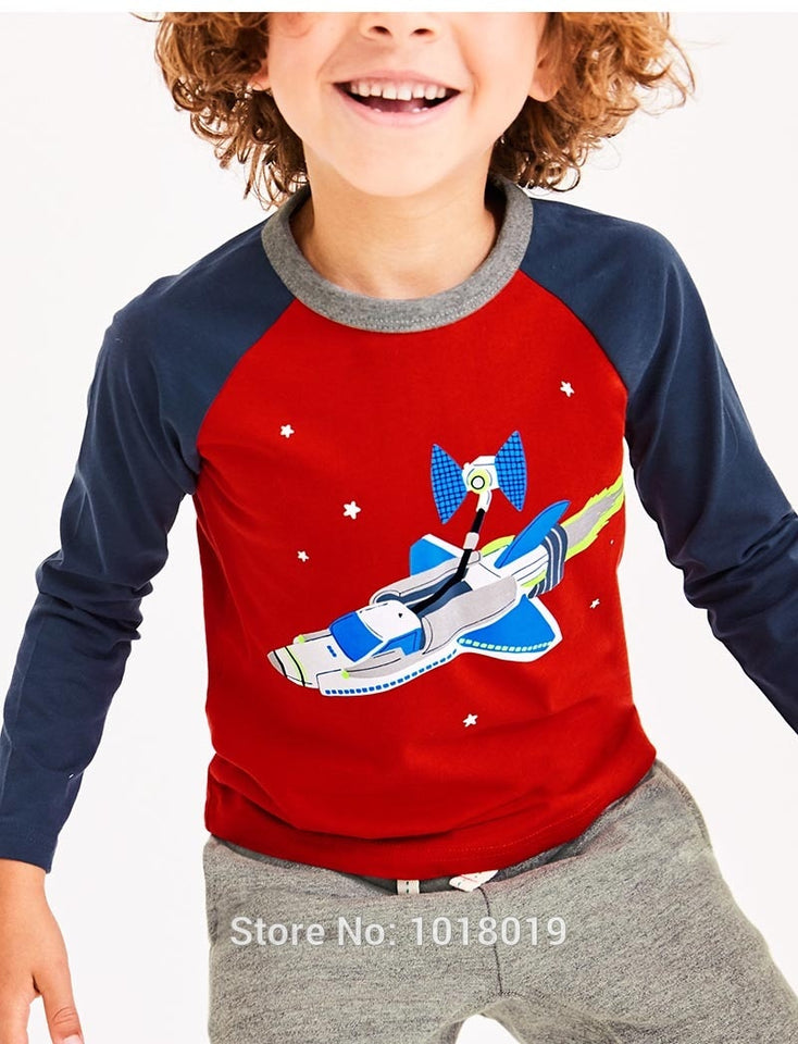 Long Sleeve Cotton T-Shirt
