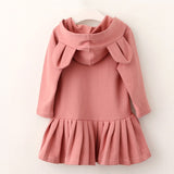 Girl Long-Sleeve Blouse Kids Dress