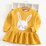 Girl Long-Sleeve Blouse Kids Dress