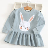 Girl Long-Sleeve Blouse Kids Dress