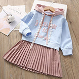 Girl Long-Sleeve Blouse Kids Dress