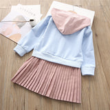 Girl Long-Sleeve Blouse Kids Dress