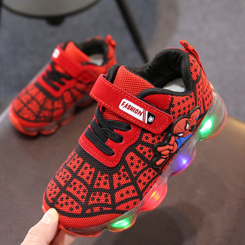 1-14 Years Old Luminous Sneakers Unisex