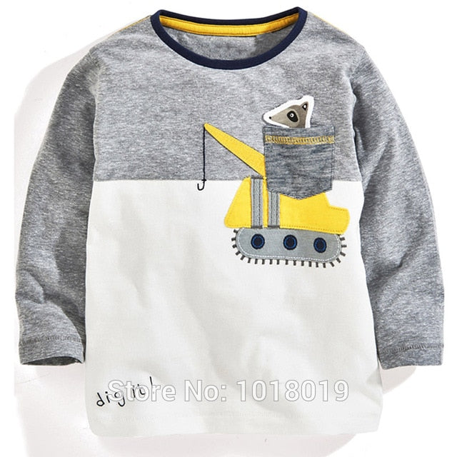 Long Sleeve Cotton T-Shirt