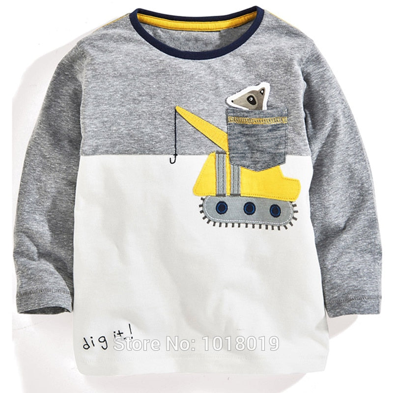 Long Sleeve Cotton T-Shirt
