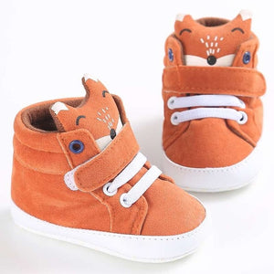 Cotton Cloth First Walker Anti-slip Toddler Sneaker