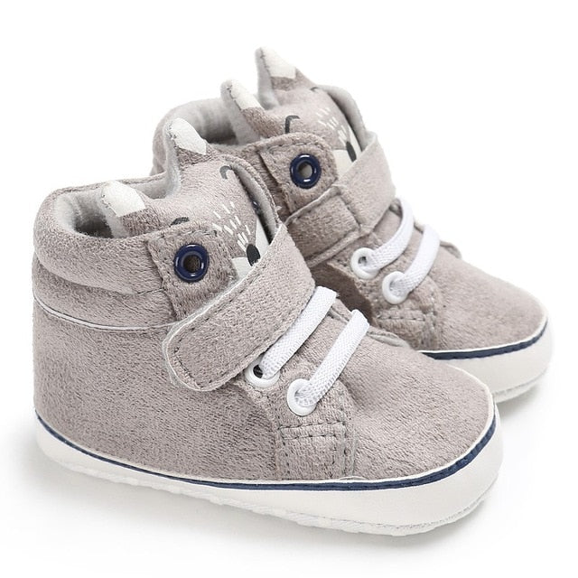 Cotton Cloth First Walker Anti-slip Toddler Sneaker