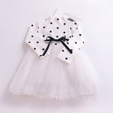 Girls Long-Sleeve Mini Tutu dress