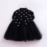 Girls Long-Sleeve Mini Tutu dress