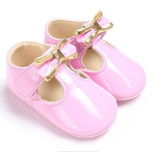 Newborn Baby Girls Buckle First Walkers