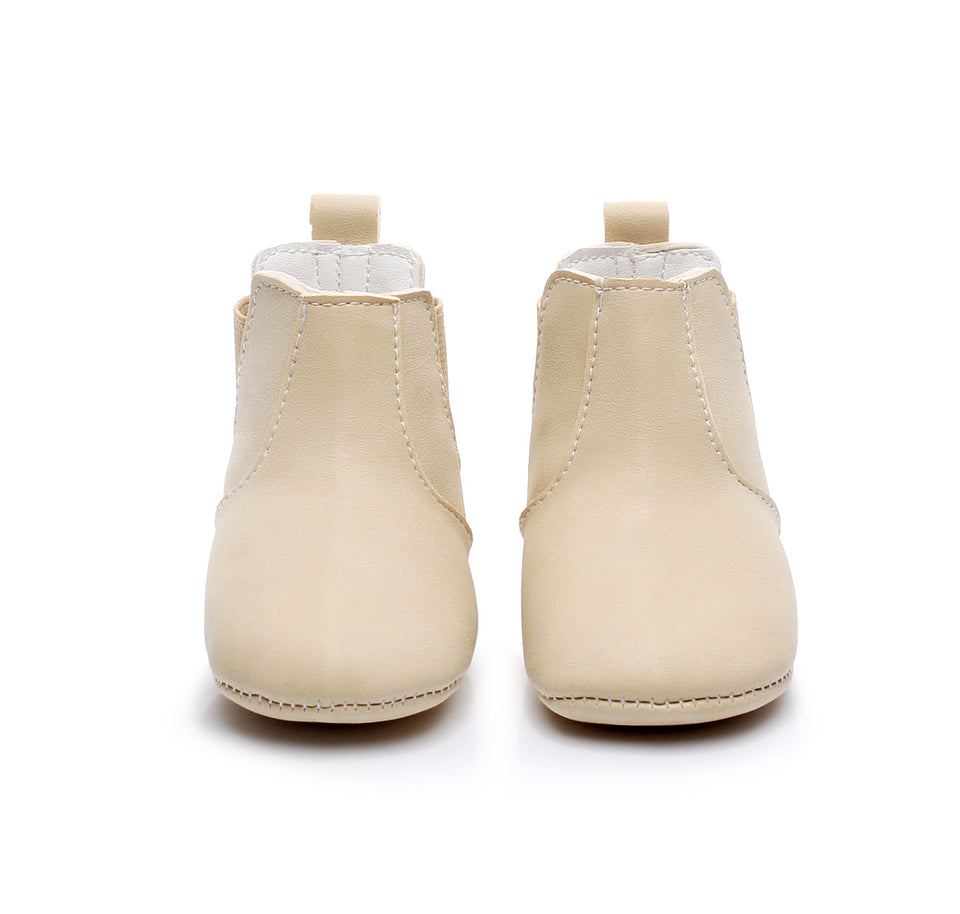 Baby soft sole first walker boots