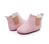 Baby soft sole first walker boots