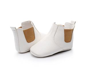 Baby soft sole first walker boots