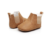 Baby soft sole first walker boots