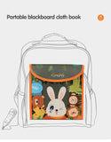 Portable Soft Chalk Board Colouring Book