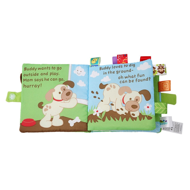 Newborn Early Learning Soft Cloth Book